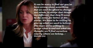 Meredith wisdom