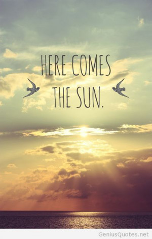 Summer sun quote pic