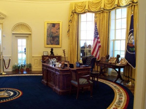 Clinton White House Oval Office