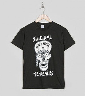 Obey X Suicidal Tendencies Collection Propaganda Snapback In Black For