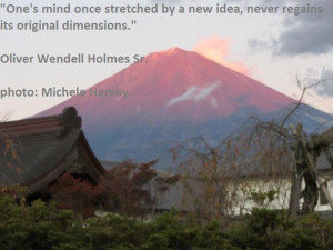 Be open to new ideas...