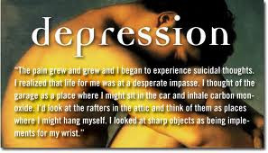 have suffered from depression , on-and-off, since the age of five or ...