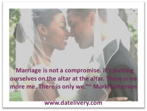 Marriage Is Not A Compromise It’s Putting Ourselves On The Altar