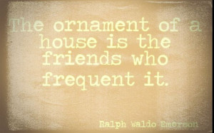 Ralph Waldo Emerson quote #friends