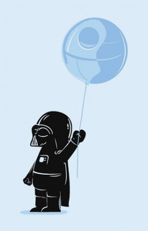 quotes/prints/art/funny / baby darth vader cutest ever!