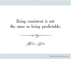 Being consistent is not the same as being predictable. #archetypes # ...