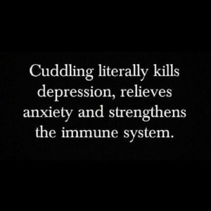 Cuddling literally kills depression, relieves anxiety and strengthens ...