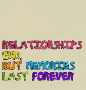 Love quotes: Relationships end but memories last forever