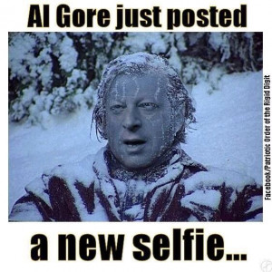 Al Gore's new selfie