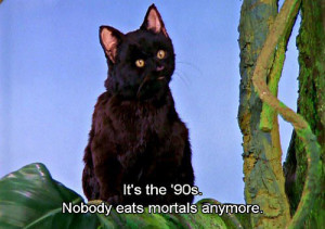 ... years ago, we first met Sabrina the Teenage Witch. We miss you, Salem