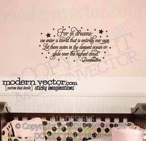 Details about DUMBLEDORE Vinyl Wall Quote Decal HARRY POTTER decal