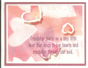 Printable Friendship Greeting Cards