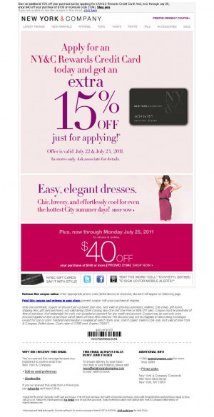 Coupons Examples