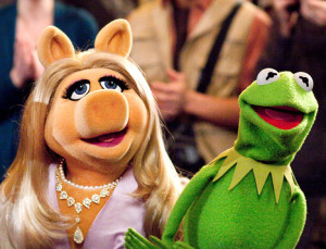 KERMIT THE FROG AND MISS PIGGY