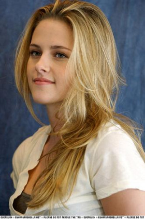 Kristen Stewart Blonde Hair