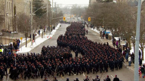 Police officers from across Canada gather in Guelph to pay tribute to ...