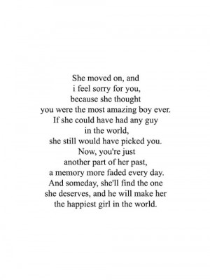 ... quotes moving on quotes picked Past Quotes deserves boy quote Happies