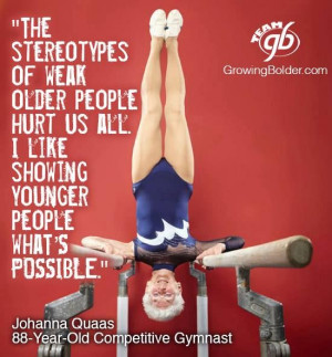 Johanna Quaas from: Growing Bolder