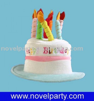 happy birthday cake chapéu