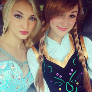 ... Frozen Fans Around The World Real Life Anna and Elsa from Frozen 6