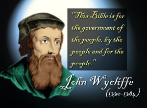 Wycliffe Quotes ~ John Wycliffe - Christian Reformer (Mousepad) by ...