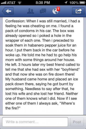 How to catch a cheating husband funny quote