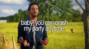 luke bryan crash my party quotes