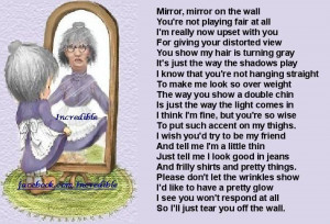 Mirror, Mirror on the wall.....