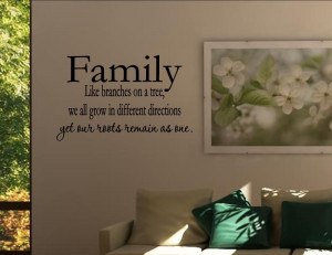 Family-Like-branches-on-a-tree-Vinyl-wall-decals-quotes-sayings-words ...