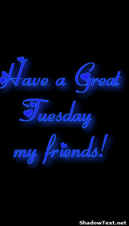 Have a GreatTuesday my friends! 
