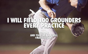 Practice makes all the difference in the world. www.goplaybaseball.com