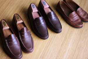 Womens Wearing Penny Loafers Men