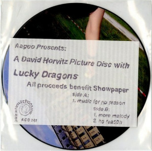 Aagoo Records Presents A David Horvitz Picture Disc With Lucky