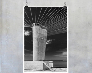 ON SALE Black and white photography : Le Corbusier Unité d'Habitation ...