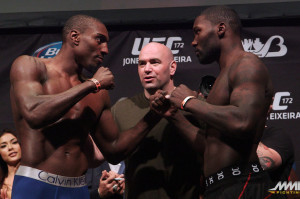 Phil Davis and Anthony Johnson try to move into the title shot mix at