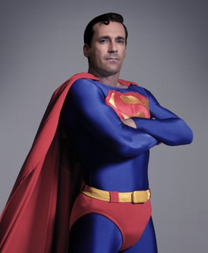 Fan Photoshop: John Hamm as Superman