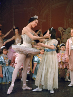 Ballerina Maria Tallchief Performing in the Nutcracker Ballet at City ...