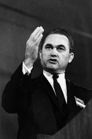 Alabama Gov. George C. Wallace, known for his support of racial ...