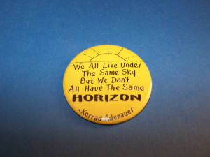 We all live under the same sky... Quote button
