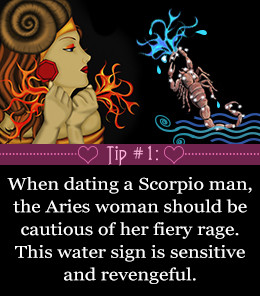 Tips for an Aries Woman to Date a Scorpio Man