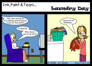 ... Laundry Day (keywords: sean, kellie, washing machine, laundry