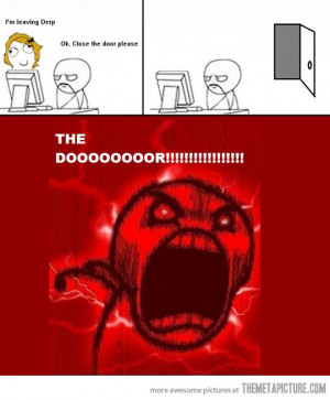 Funny photos funny red rage face angry