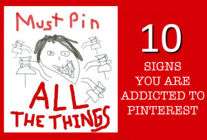 ... Pinterest addiction when you post a drawing about Pinterest addicts