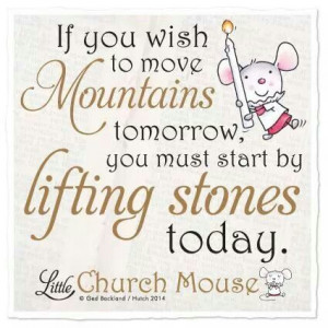 Little Church Mouse Quotes::*::