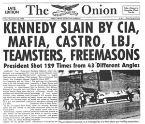 John F Kennedy Assassination , Vintage Newspaper Cuttings