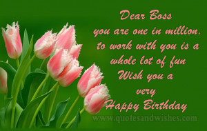 happy birthday wish boss Happy Birthday wishes for Boss, Sir, Leader ...