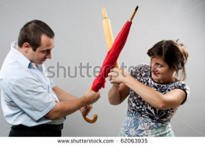 Husband and Wife Fight