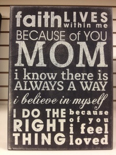 to my mother who will never really know today is mothers day i love ...