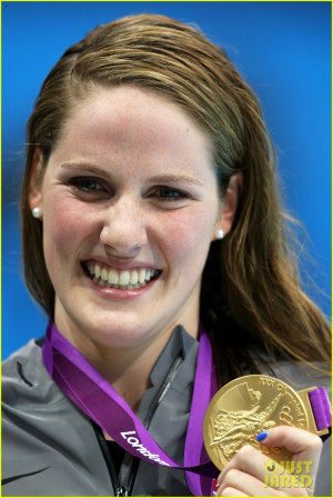 Inspired by swimmer, missy franklin! Such an inspirational girl that ...