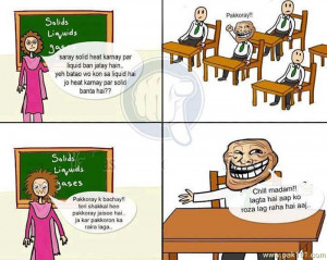 funny student and teacher